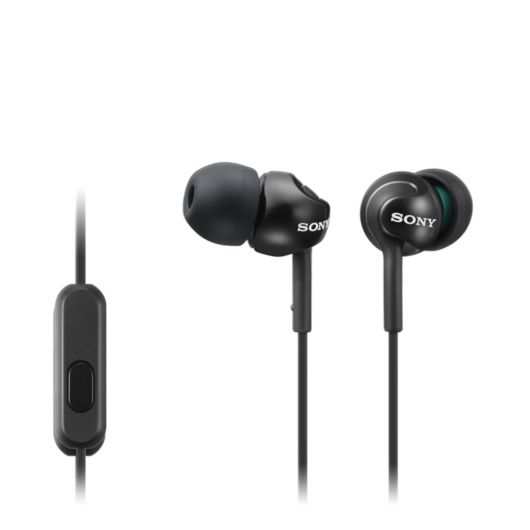 Sony MDR-EX110AP Auriculares Negro