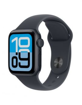 Apple Watch SE3/ GPS/ Cellular/ 40mm/ Caja de Aluminio Medianoche/ Correa Deportiva Medianoche S/M
