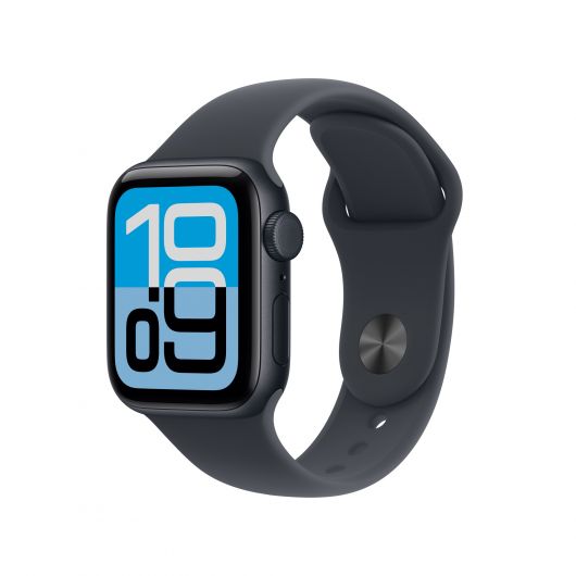 Apple Watch SE3/ GPS/ Cellular/ 40mm/ Caja de Aluminio Medianoche/ Correa Deportiva Medianoche S/M