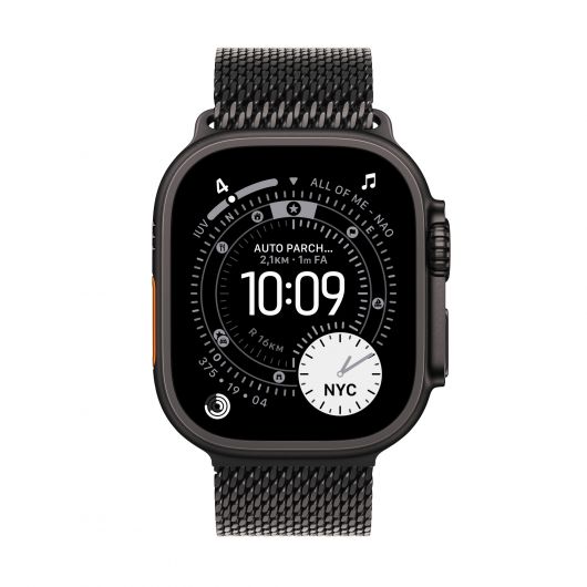 Apple Watch Ultra 3/ GPS/ Cellular/ 49mm/ Caja Titanio Negro/ Correa Milanese Negra S 2 Apple Watch Ultra 3/ GPS/ Cellular/ 49mm/ Caja Titanio Negro/ Correa Milanese Negra S