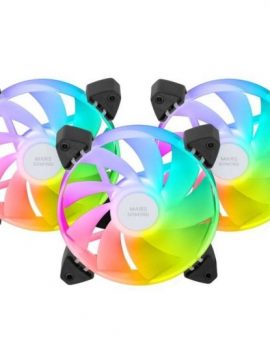 Pack 3 Ventiladores Invertidos Mars Gaming MF-3AR/ 12cm/ ARGB