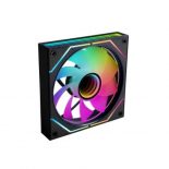 Mars Gaming MF-3DPROX2R Kit 2x Ventiladores ARGB 120mm Aspas Invertidas PWM FDB Negro