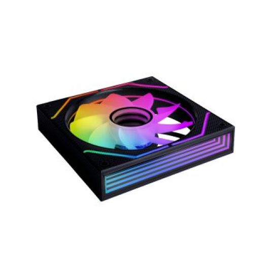 Mars Gaming MF-3DPROX2R Kit 2x Ventiladores ARGB 120mm Aspas Invertidas PWM FDB Negro 2 Mars Gaming MF-3DPROX2R Kit 2x Ventiladores ARGB 120mm Aspas Invertidas PWM FDB Negro