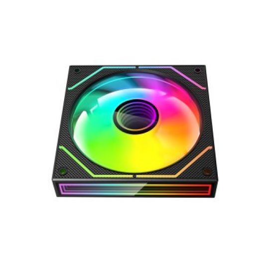 Mars Gaming MF-3DPROX2R Kit 2x Ventiladores ARGB 120mm Aspas Invertidas PWM FDB Negro 3 Mars Gaming MF-3DPROX2R Kit 2x Ventiladores ARGB 120mm Aspas Invertidas PWM FDB Negro