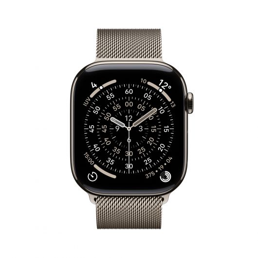 Apple Watch Series 11/ GPS/ Cellular/ 46mm/ Titanio Natural/ Correa Milanese Natural M/L 2 Apple Watch Series 11/ GPS/ Cellular/ 46mm/ Titanio Natural/ Correa Milanese Natural M/L