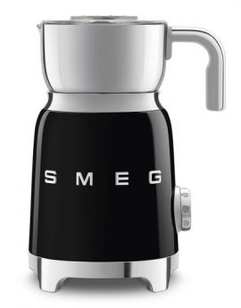 Smeg MFF11BLEU Espumador de Leche por Inducción 500W Negro