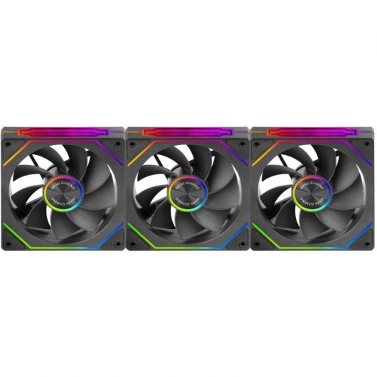 Pack 3 Ventiladores Invertidos Mars Gaming MF-LINKFINITYKIT2R/ 12cm/ ARGB 5 Pack 3 Ventiladores Invertidos Mars Gaming MF-LINKFINITYKIT2R/ 12cm/ ARGB