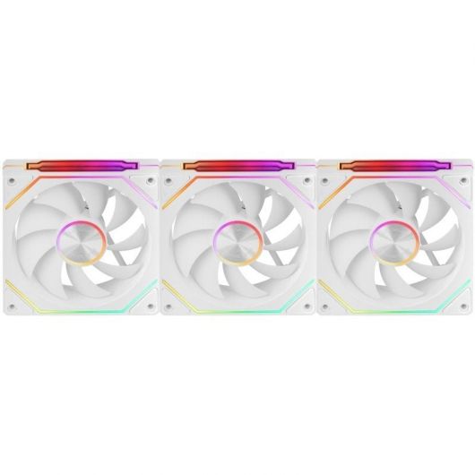 Pack 3 Ventiladores Mars Gaming MF-LINKFINITYKIT2/ 12cm/ ARGB/ Blanco 5 Pack 3 Ventiladores Mars Gaming MF-LINKFINITYKIT2/ 12cm/ ARGB/ Blanco