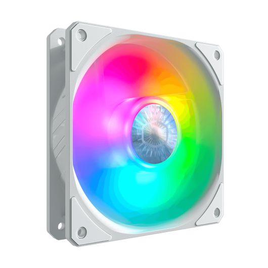 Cooler Master SickleFlow 120 ARGB White Edition 3 In 1 Ventilador 12 cm Blanco 3 pieza(s)