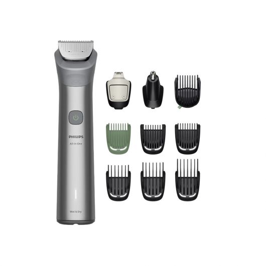 Philips MG5921/15 All-in-one Trimmer 5000 Series Gris Claro / Recortador 10 en 1
