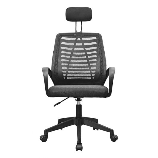 Mars Gaming MGC-ERGOB Silla Ergonómica Malla Transpirable Reposabrazos Altura 110.5-120.5cm Negro