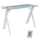 Mesa Gaming Mars Gaming MGD100RGB/ 100 x 60 x 74cm/ Blanca