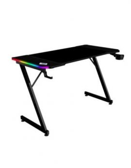 Mars Gaming MGD X120RGB Mesa Ergonómica ARGB Mando Alfombrilla XXL Soportes Externos 120x60cm Negro