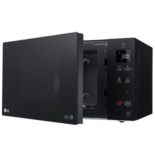 Microondas LG NeoChef MH6535GIS/ 1000W/ Capacidad 25L/ Función Grill/ Negro 3 Microondas LG NeoChef MH6535GIS/ 1000W/ Capacidad 25L/ Función Grill/ Negro