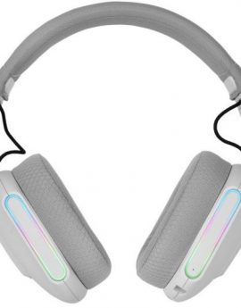 Auriculares Gaming Inalámbricos con Micrófono Mars Gaming MHWPRO/ Jack 3.5/ Bluetooth/ Blancos