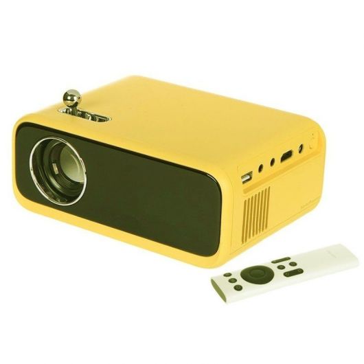 Proyector Wanbo Mini XS01 200 Lúmenes/ HD/ HDMI/ Amarillo 4 Proyector Wanbo Mini XS01 200 Lúmenes/ HD/ HDMI/ Amarillo