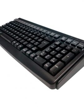Teclado Pos Reducido Mustek MKB-800M Con Banda Magnética/ Negro