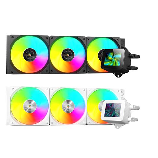 Mars Gaming ML-VISION360 Refrigeración Líquida AiO TDP 600W 3 Ventiladores ARGB Pantalla LCD Negro 2 Mars Gaming ML-VISION360 Refrigeración Líquida AiO TDP 600W 3 Ventiladores ARGB Pantalla LCD Negro