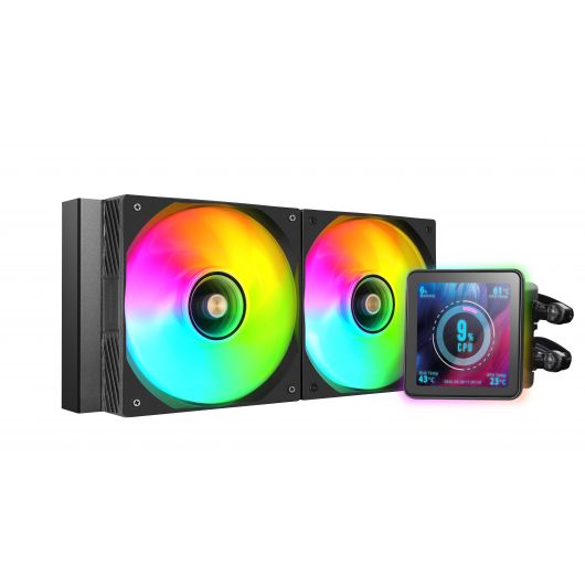Mars Gaming Ml-visionpro240 Refrigeración Líquida Aio Tdp 500w 2x Ventiladores Argb Pantalla Negro 2 Mars Gaming Ml-visionpro240 Refrigeración Líquida Aio Tdp 500w 2x Ventiladores Argb Pantalla Negro