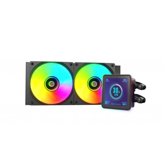 Mars Gaming Ml-visionpro240 Refrigeración Líquida Aio Tdp 500w 2x Ventiladores Argb Pantalla Negro 5 Mars Gaming Ml-visionpro240 Refrigeración Líquida Aio Tdp 500w 2x Ventiladores Argb Pantalla Negro