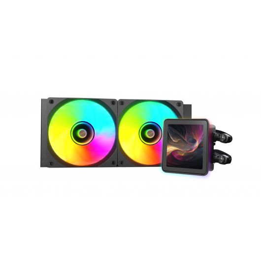Mars Gaming Ml-visionpro240 Refrigeración Líquida Aio Tdp 500w 2x Ventiladores Argb Pantalla Negro 6 Mars Gaming Ml-visionpro240 Refrigeración Líquida Aio Tdp 500w 2x Ventiladores Argb Pantalla Negro