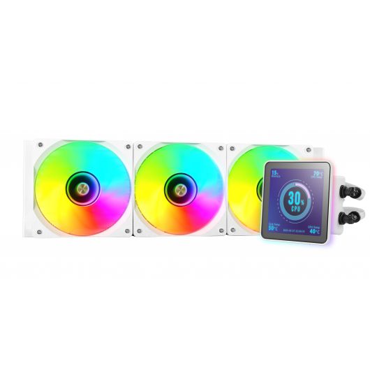 Mars Gaming Ml-visionpro360 Refrigeración Líquida Aio Tdp 600w 3x Ventiladores Argb Pantalla Blanco 5 Mars Gaming Ml-visionpro360 Refrigeración Líquida Aio Tdp 600w 3x Ventiladores Argb Pantalla Blanco