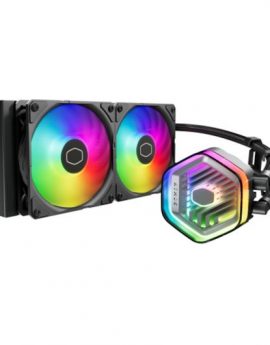 Cooler Master MasterLiquid 240 ATMOS Procesador Kit de refrigeración líquida 12 cm Negro
