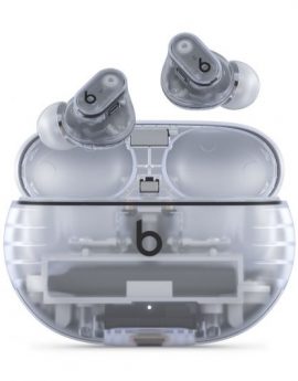 Apple Beats Studio Buds + Auriculares True Wireless Stereo Dentro de oído Llamadas/Música Bluetooth Transparente