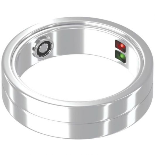 Anillo Inteligente Maxcom MR100 Talla 8/57/ Ø18 Anillo Inteligente Maxcom MR100 Talla 8/57/ Ø18.2mm/ Notificaciones/ Frecuencia Cardíaca/ Plata