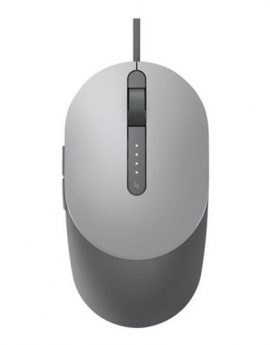 Dell MS3220 Ratón Ambidiestro USB Láser 3200 DPI Gris Titanio