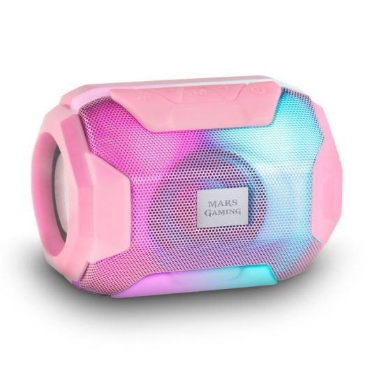 Altavoz con Bluetooth Mars Gaming MSBAXP/ 10W/ 1 Altavoz con Bluetooth Mars Gaming MSBAXP/ 10W/ 1.0/ Rosa