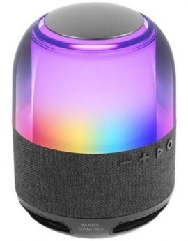 Altavoz con Bluetooth Mars Gaming MS-FLOW/ 15W/ 1.0/ Negros