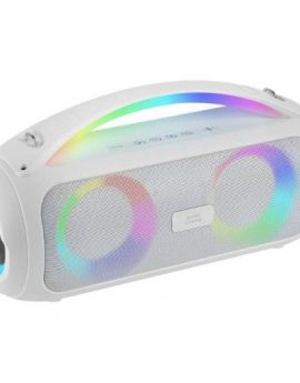 Altavoz con Bluetooth Mars Gaming MS-PULSE/ 50W RMS/ 2.0/ Blanco