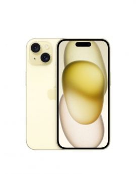 Smartphone Apple iPhone 15 256Gb/ 6.1'/ 5G/ Amarillo
