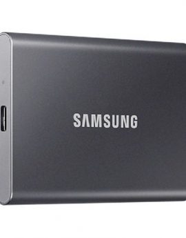 Disco Externo SSD Samsung Portable T7 Touch 2TB USB 3.2 Gris Carbón