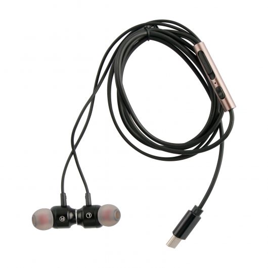Muvit M1C Auriculares Estéreo Magnéticos USB Tipo C Negros 3 Muvit M1C Auriculares Estéreo Magnéticos USB Tipo C Negros