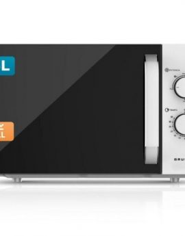 Microondas Grunkel MWG-25GRILL/ 850W/ Capacidad 25L/ Funcion Grill/ Blanco