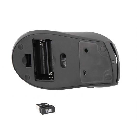 TnB OFFICE Ratón mano derecha RF inalámbrico Óptico 2400 DPI Negro 3 TnB OFFICE Ratón mano derecha RF inalámbrico Óptico 2400 DPI Negro