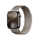 Apple Watch Series 10 GPS + Cellular 42mm Caja Titanio Natural con Correa Milanese Loop Natural