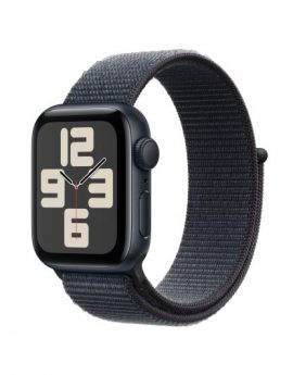 Apple Watch SE 3rd V2/ GPS/ 40mm/ Caja de Aluminio Medianoche/ Correa Loop Deportiva Tinta
