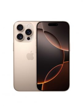 Smartphone Apple iPhone 16 Pro 512GB/ 6.3'/ 5G/ Titanio Color Desierto