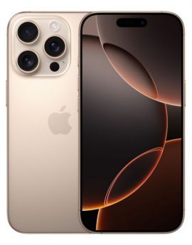 Smartphone Apple iPhone 16 Pro 1TB/ 6.3'/ 5G/ Titanio Color Desierto
