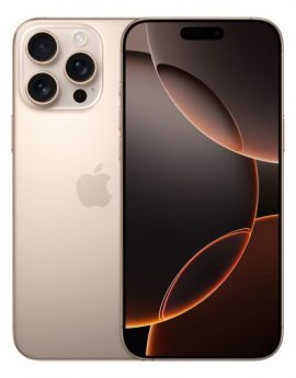Smartphone Apple iPhone 16 Pro Max 256GB/ 6.9'/ 5G/ Titanio Color Desierto