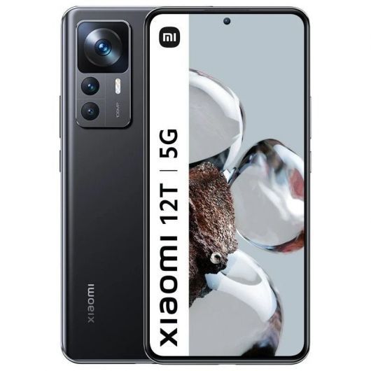 Smartphone Xiaomi 12T 8GB/ 256GB/ 6.67'/ 5G/ Negro Reacondicionado