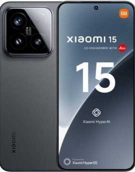 Smartphone Xiaomi 15 NFC 12GB/ 512GB/ 6.36'/ 5G/ Negro