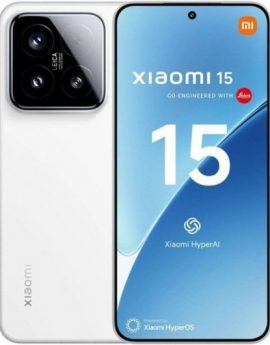 Smartphone Xiaomi 15 12GB/ 512GB/ 6.36'/ 5G/ Blanco