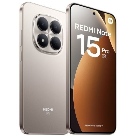 Smartphone Xiaomi Redmi Note 15 Pro 12GB/ 512GB/ 6 Smartphone Xiaomi Redmi Note 15 Pro 12GB/ 512GB/ 6.83'/ 5G/ Titanio