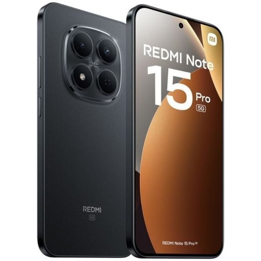 Smartphone Xiaomi Redmi Note 15 Pro 8GB/ 256GB/ 6 Smartphone Xiaomi Redmi Note 15 Pro 8GB/ 256GB/ 6.83'/ 5G/ Negro
