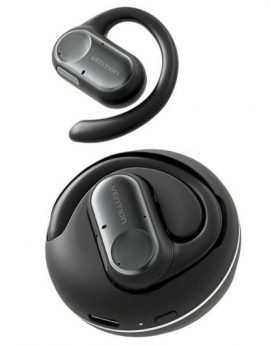 Auriculares Deportivos Bluetooth Vention Open Ear OpenBeat O11 NBPB0 con estuche de carga/ Negros