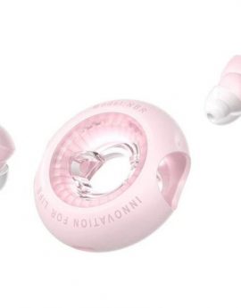 Auriculares Bluetooth Vention NBRP0 con estuche de carga/ Autonomía 6h/ Rosas